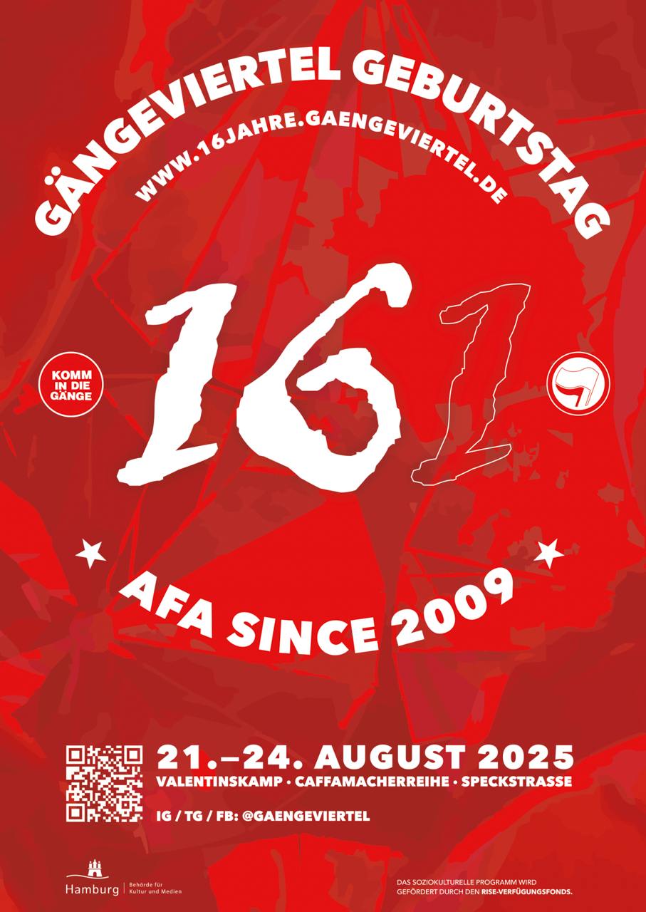 16. Gängeviertel Geburtstag